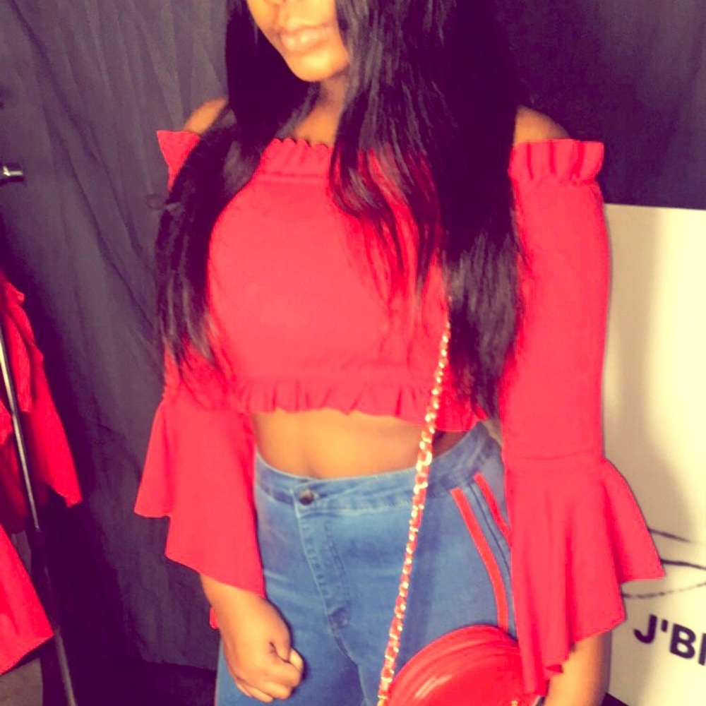 Mona Lisa ( Frill Halter/Crop Top)